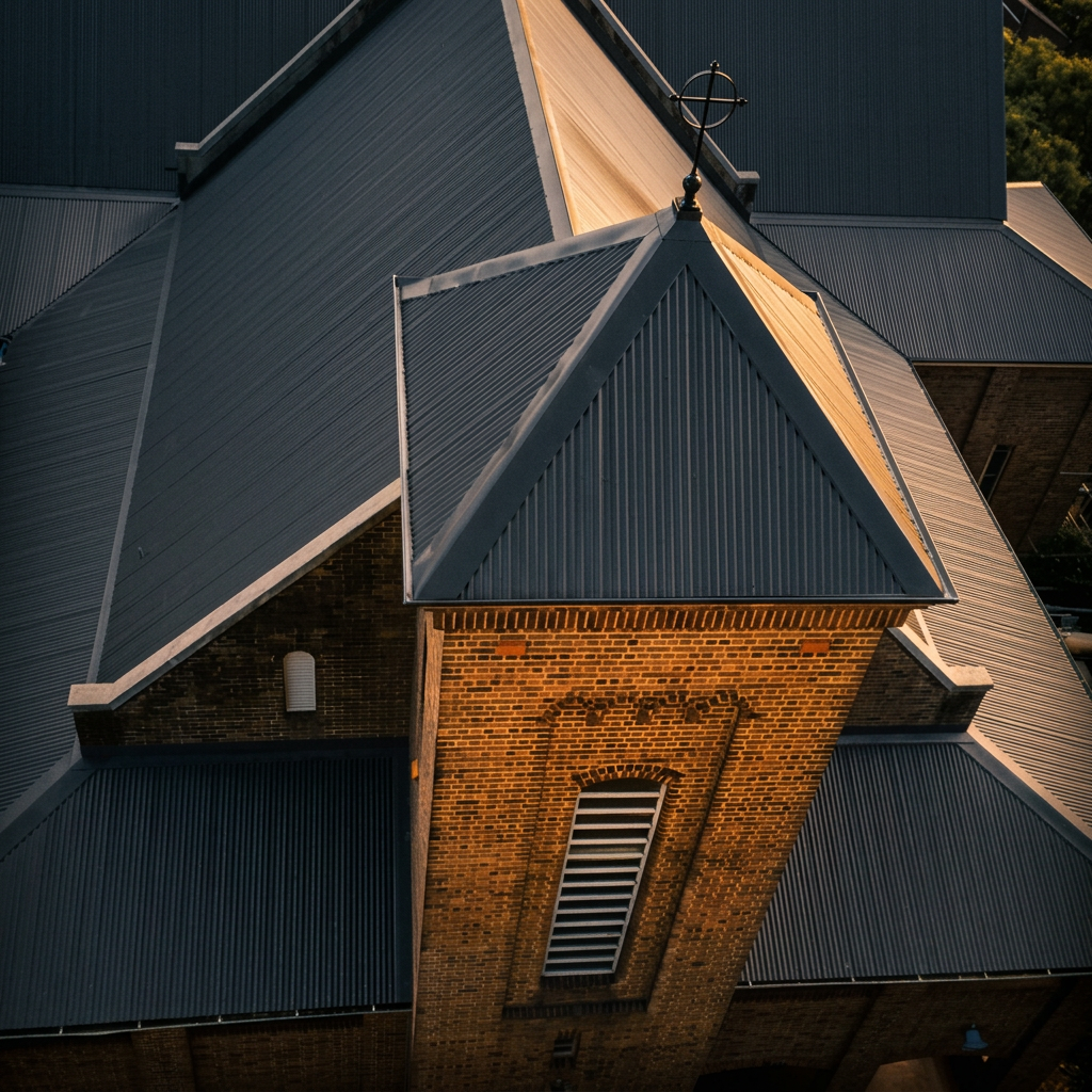 Heritage School Re-roof Slate to Metal Castlehill